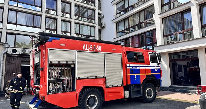 Отель «Минск» проводит занятия по пожарной безопасности