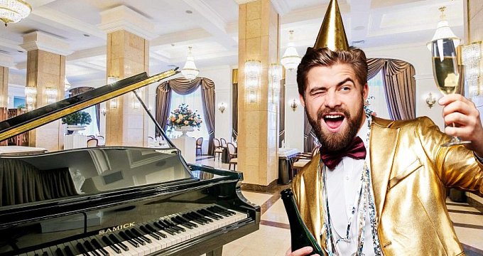 Предновогодние корпоративы в ресторанах «Минск» и «Седьмое небо»