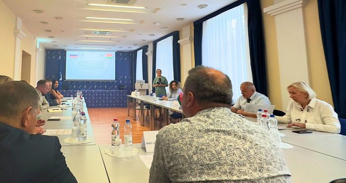 Переговоры с представителями бизнес-делегации из Вологодской области РФ