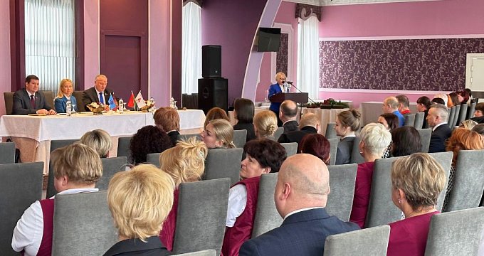 Отчетное профсоюзное собрание в отеле "Минск"