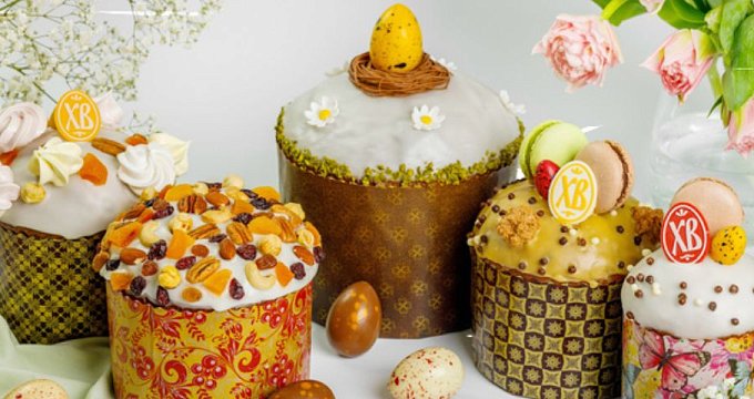Меню пасхальных куличей от отеля "Минск"